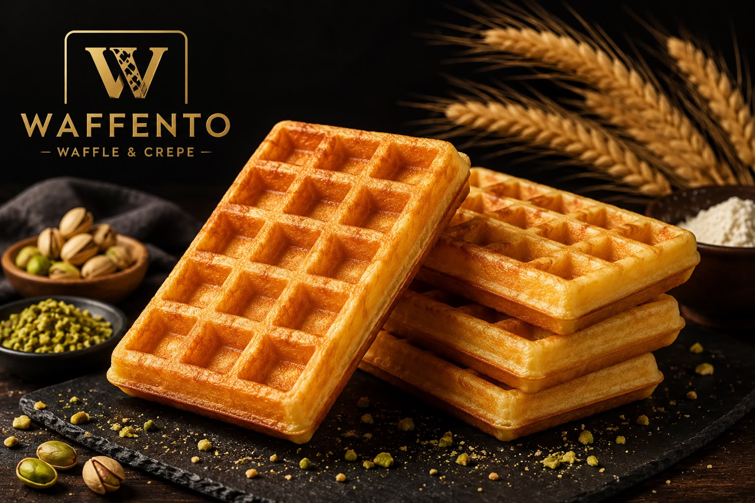 Pratik hazırlık, standart kalite, kusursuz waffle: Donuk Belçika waffle ekmeğinin farkını keşfedin.
